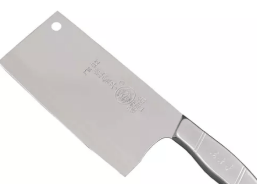 DecoD Stainless Steel Multipurpose Vegetable Meat Cutter Cleaver Big Knife Chapa Chopper Chapad Heavy for Chef Butcher Home ( 30cm Long with 20cm Blade ) (Pack Of 1) - Image 2